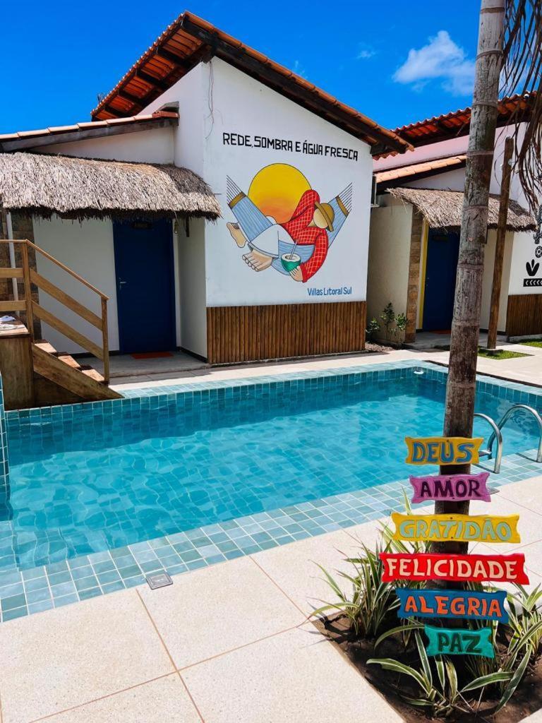Flats Villas Litoral Sul - Praia Pontal Do Peba - Piacabucu - Al Ngoại thất bức ảnh