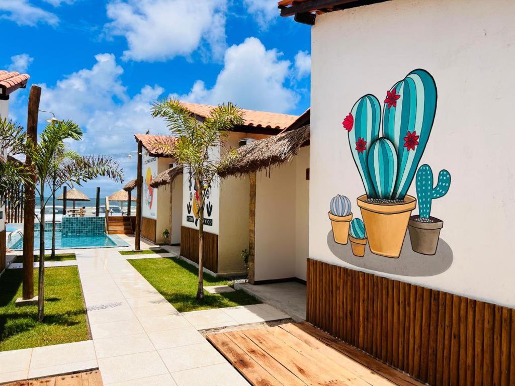 Flats Villas Litoral Sul - Praia Pontal Do Peba - Piacabucu - Al Ngoại thất bức ảnh